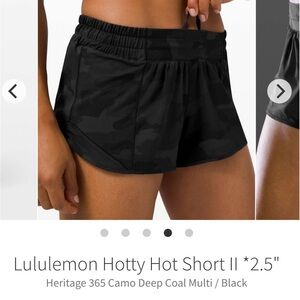 Lululemon Hotty Hot short